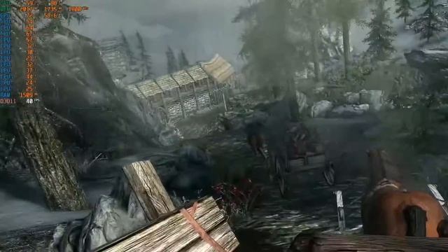 AMD Ryzen 5 5600G, The Elder Scroll V Skyrim Benchmark FPS смотреть онлайн