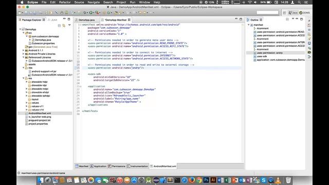 Create iBeacon Simple Project for Android with Cubeacon смотреть онлайн