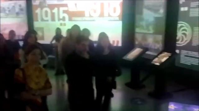Фрагмент начала экскурсии по экспозиции "Геноциду - нет!" в Санкт-Петеербурге 15 января 2023 г. смотреть онлайн