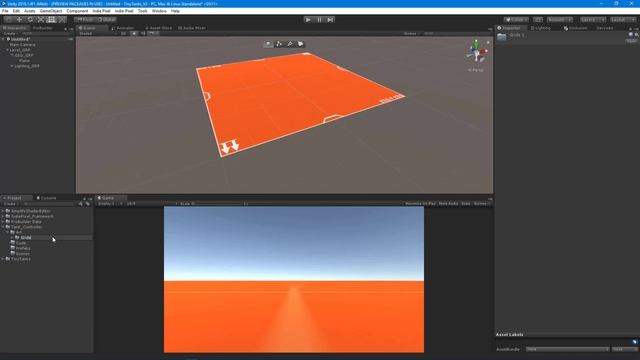 Basic Tank Controller in Unity 2018 - Part 2 - Scene Setup смотреть онлайн