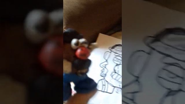 новый арт мистера картошки