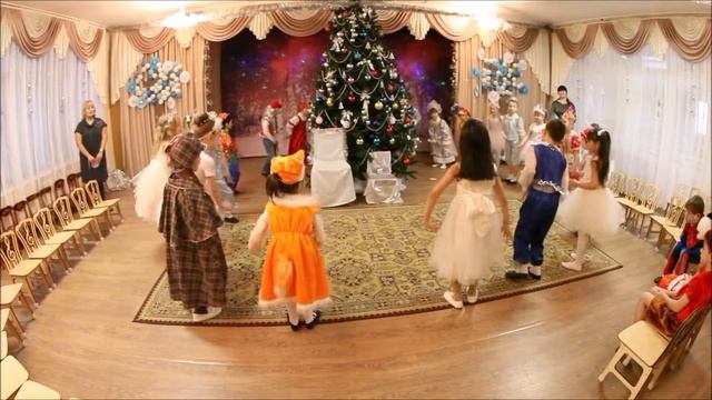 Зимние картинки/Вход на Новогодний праздник сл. О.Куприной, муз. И.Стрелковой смотреть онлайн