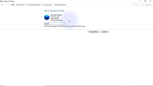 How to Change the Username on windows 10 login/lock screen. смотреть онлайн