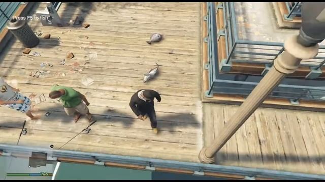 FISHING IN GTA 5 | FINDING THE DEADLIEST MEGALODON IN GTA 5 | PaSh смотреть онлайн