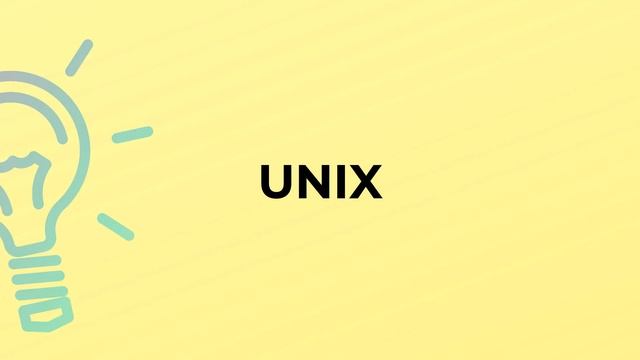 What is the meaning of the word UNIX? смотреть онлайн