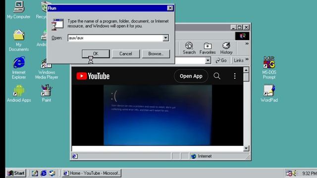 Windows 98 BSOD 3802 смотреть онлайн