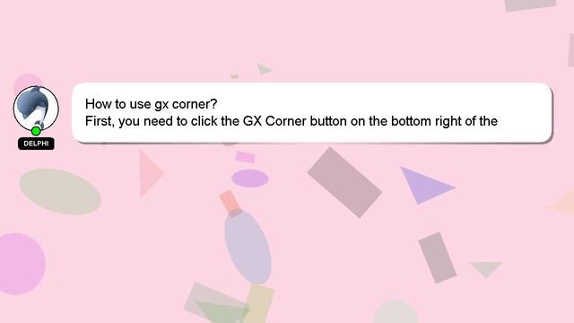 How to use gx corner? смотреть онлайн