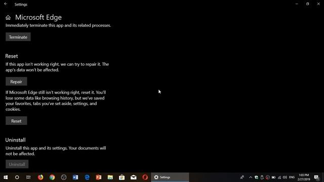 Windows 10 April October 2018 update How to Repair or Reset Microsoft Edge Browser смотреть онлайн