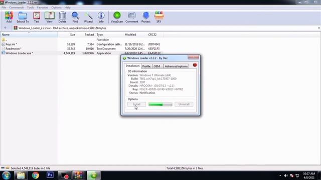 AKTIVASI WIND0WS 7 PERMANEN смотреть онлайн