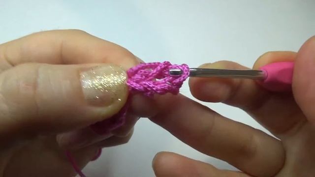 Ілмекпен лента тоқу, Лента крючком