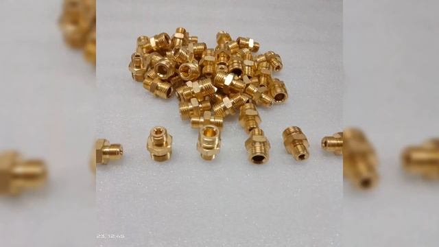 BRASS REDUCING UNION 1/8 X 1/4