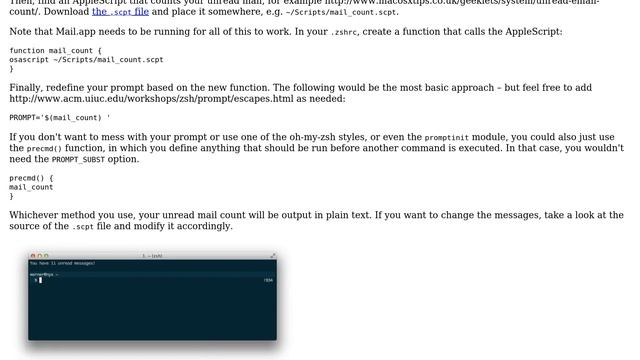 Unix & Linux: How to put unread mail messages in shell prompt? (2 Solutions!!) смотреть онлайн