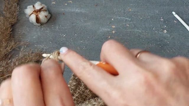 #14 Сумка А4 из Джута вяжем крючком