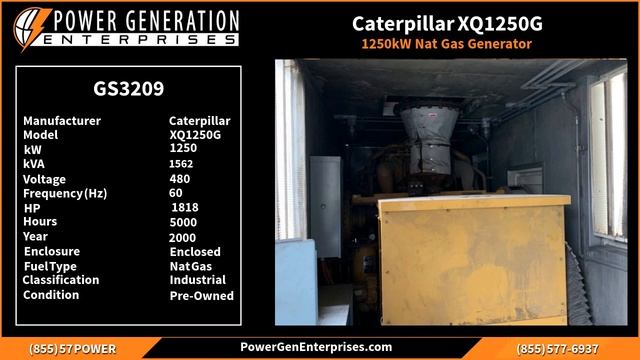 Caterpillar 3406 300 Kw Diesel Generator смотреть онлайн