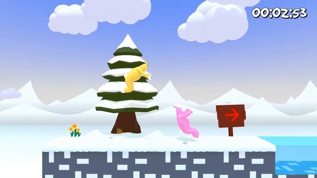 СЛАВА БОГУ ПРОШЛИ ЭТОТ ПЕРВЫЙ УРОВЕНЬ В ВИДЕО | Super Bunny Man #2 смотреть онлайн