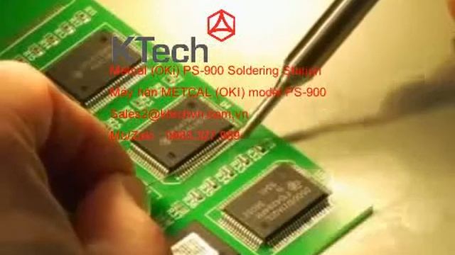 Máy hàn Metcal (Oki) PS-900 Soldering Station смотреть онлайн