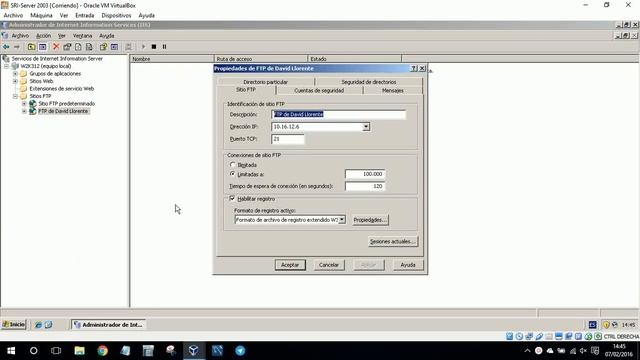Servicio FTP en Windows Server 2003 смотреть онлайн