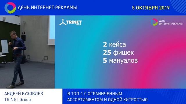 Андрей Кузовлев, TRINET.Group. В ТОП-1 с ограниченным ассортиментом и одной хитростью