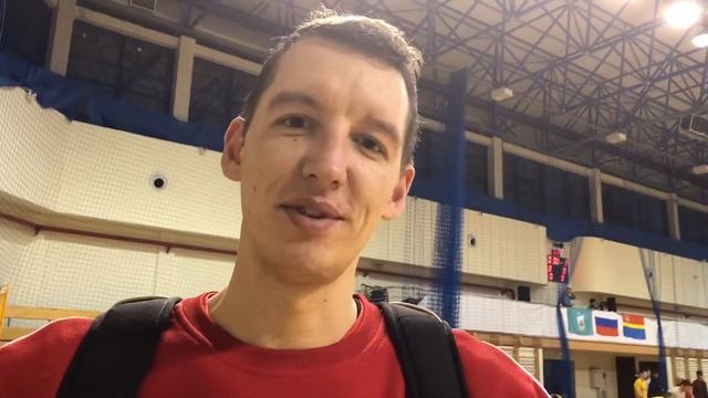 2019-02-03 И.Винтулькин, Принцип, интервью, чемпионат Калининградской области по волейболу. смотреть онлайн