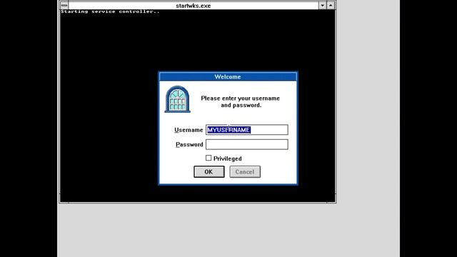 Windows NT 3.1 Build 196 Startup смотреть онлайн