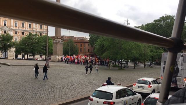 Италия.Рим.Экскурсия на автобусе по принципу (вышел-зашел).Май2018