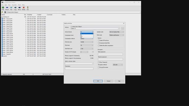 7-Zip: How to Create an Archive смотреть онлайн