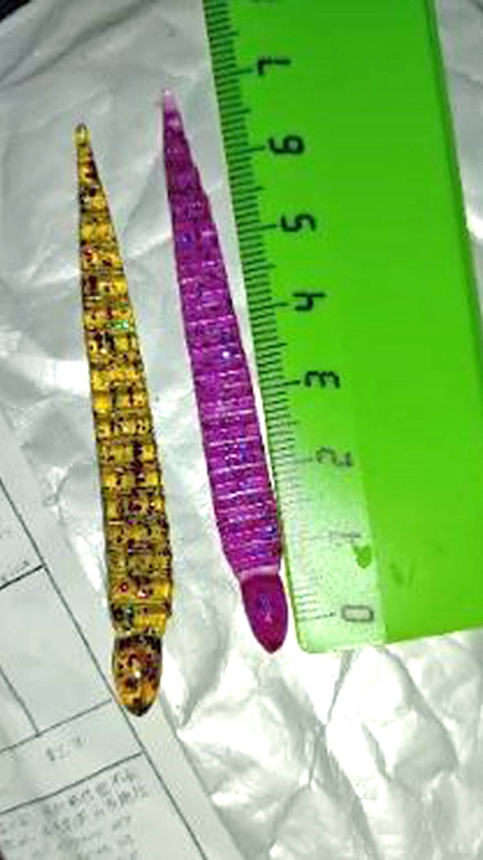 Копия - Keitech Custom Leech 3 (7,5 см 1,3 г ) - силикон пиявка на окуня с Алиэкспресс #lure