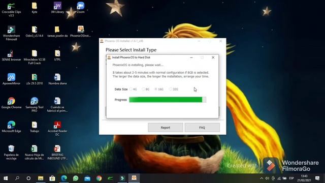 Dual Boot Android & Windows 10 Phoenix OS смотреть онлайн