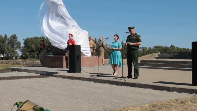 открытие памятника Кирсанову