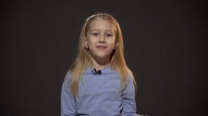 Видеовизитка дети Агния Чулисова