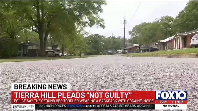 Mobile woman pleads not guilty after police say they found cocaine in toddler's backpack смотреть онлайн