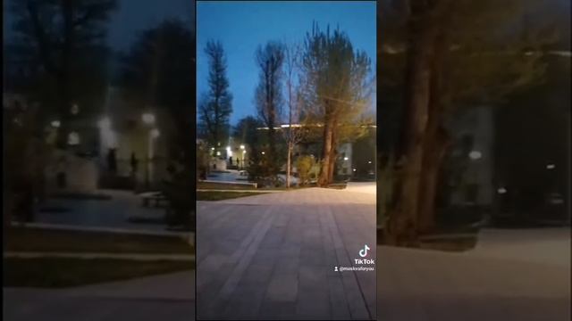 Парк в центре Москвы 