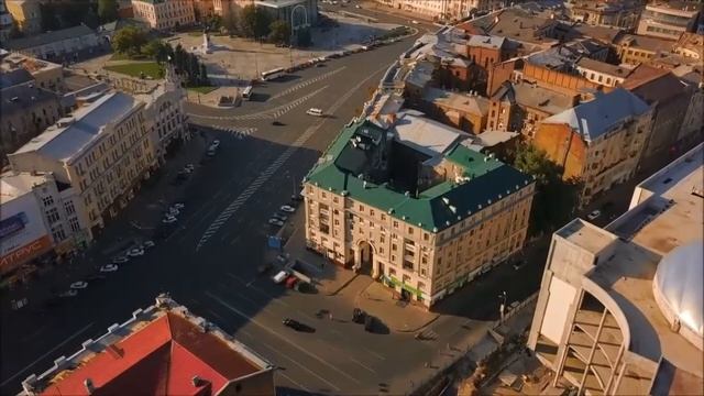Полет над центром Харькова (4К) 2020 смотреть онлайн