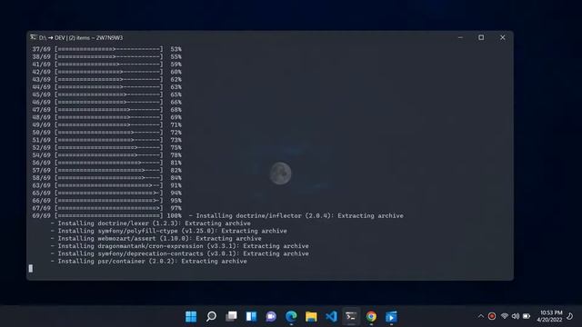 proses instalasi laravel di powershell windows 11 смотреть онлайн