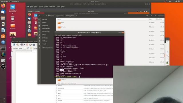 2023 01 25 MicroPython for STM32F769DISC Build смотреть онлайн