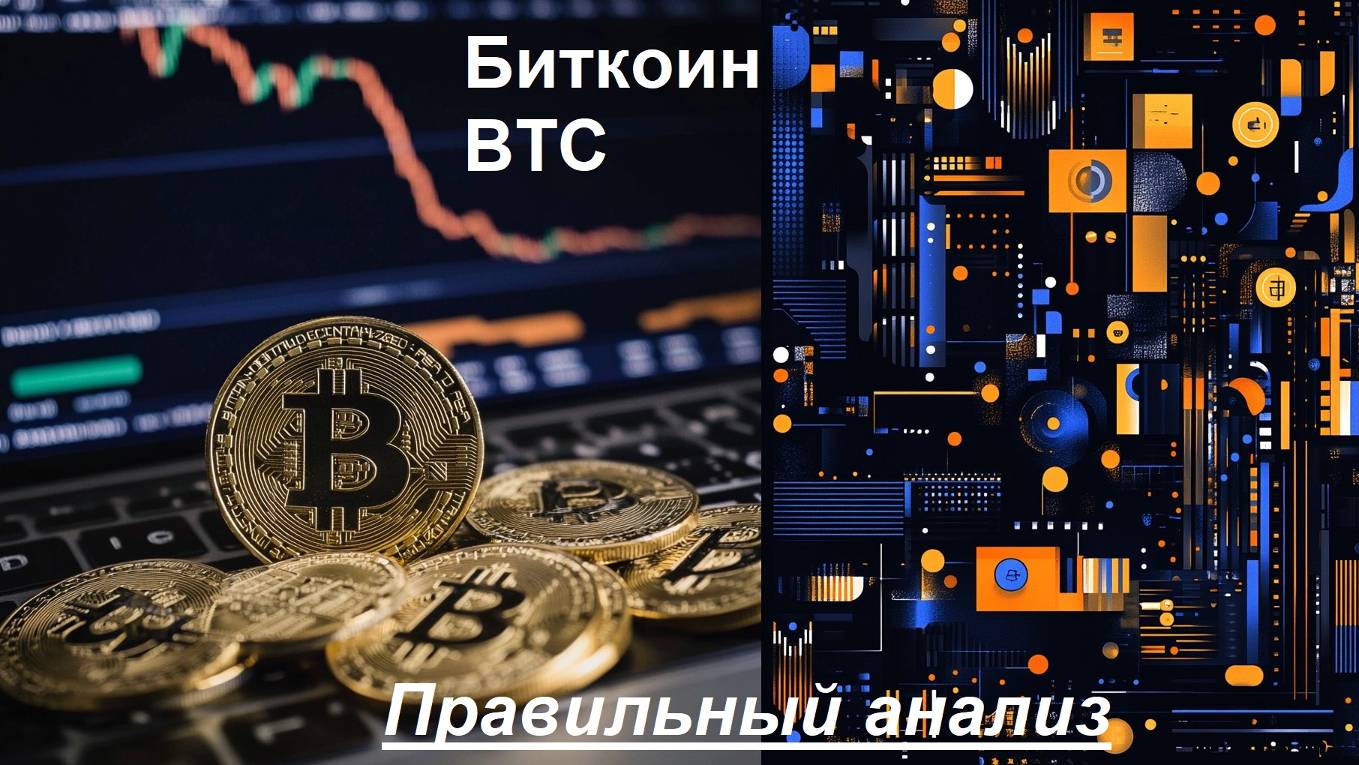 Правильный анализ Биткоина BTC