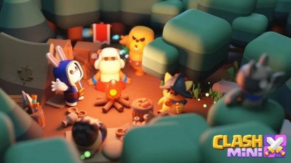 UPDATE 6 IS NOW LIVE! Clash Mini Official Soundtrack - Forest Force 🌳🦌🐱🐧🦝🐶🐿️🌳