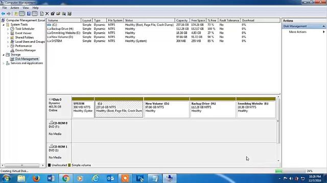 How To Create Virtual Disk Drive In Windows 7 | Latest Windows 7 Secrets смотреть онлайн