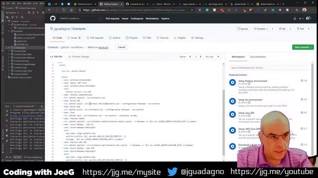 Coding with JoeG - Contacts Application - Upgrade to .NET 5 смотреть онлайн