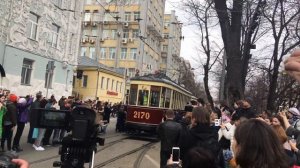 Парад трамваев в Москве 20 апреля 2019
