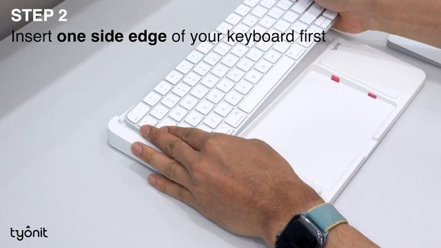 Tyonit Harmony Tray for Apple Magic Trackpad and Keyboard | How to Setup смотреть онлайн