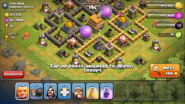 Clash of Clans HD Parte 11 - Centro de Vila 7 (CV7): Ataque dos Magos смотреть онлайн