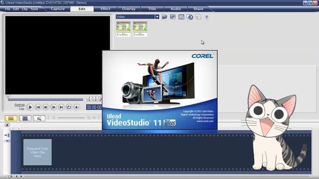 Tutorial Video Editor BY Ulead Studio : Tip การ Open Project смотреть онлайн