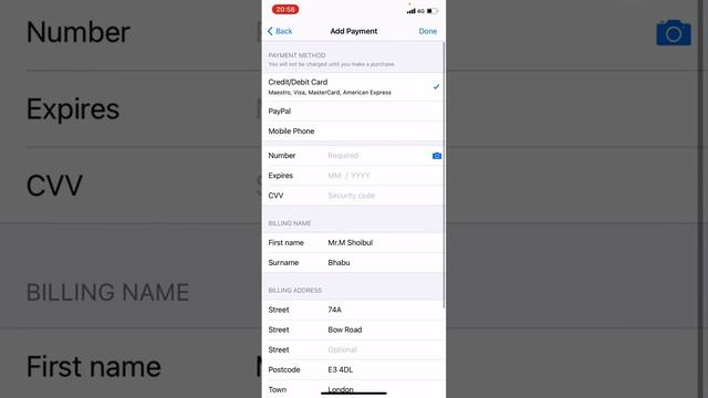 Apple /how to change bank details/ shiping address/ country /added Apple Pay/apple pay not workin смотреть онлайн