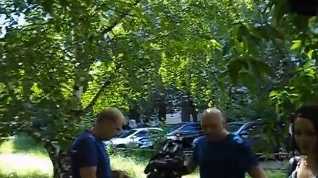 Съемки для Первого Канала, палатка в Москве. Дмитрий Воронцов смотреть онлайн