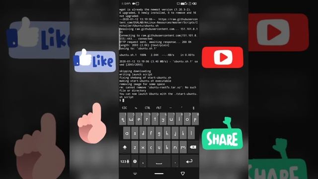 How to install ubuntu on mobile | termux | tamil смотреть онлайн