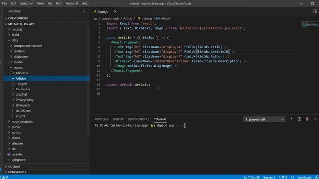 CSV To YML Generator For Sitecore JSS App