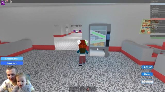 Hospital Life. Игра мультфильм. Мисс Кира играет с папой Roblox. смотреть онлайн