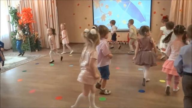 "Дождик" Музыкально - подвижная игра, автор Падина Н.Г. смотреть онлайн