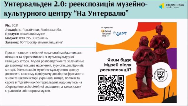 Культурно-туристична привабливість регіонів через програму “Культура. Туризм. Регіони” УКМЦ 02.09.2
